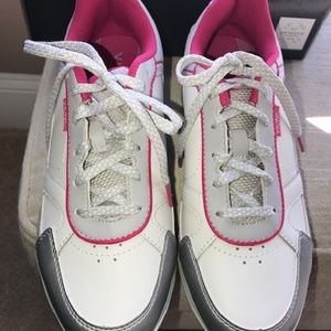 Vionic Orthaheel ZEN 6.5 White/Pink/Silver Sneaker